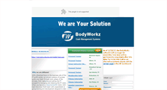 Desktop Screenshot of cms.bodyworkzcms.com
