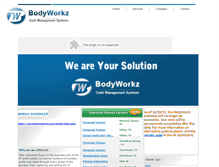 Tablet Screenshot of cms.bodyworkzcms.com